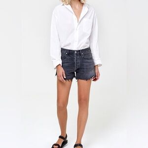 Citizens of Humanity Annabelle Raw-Cut Denim Shorts